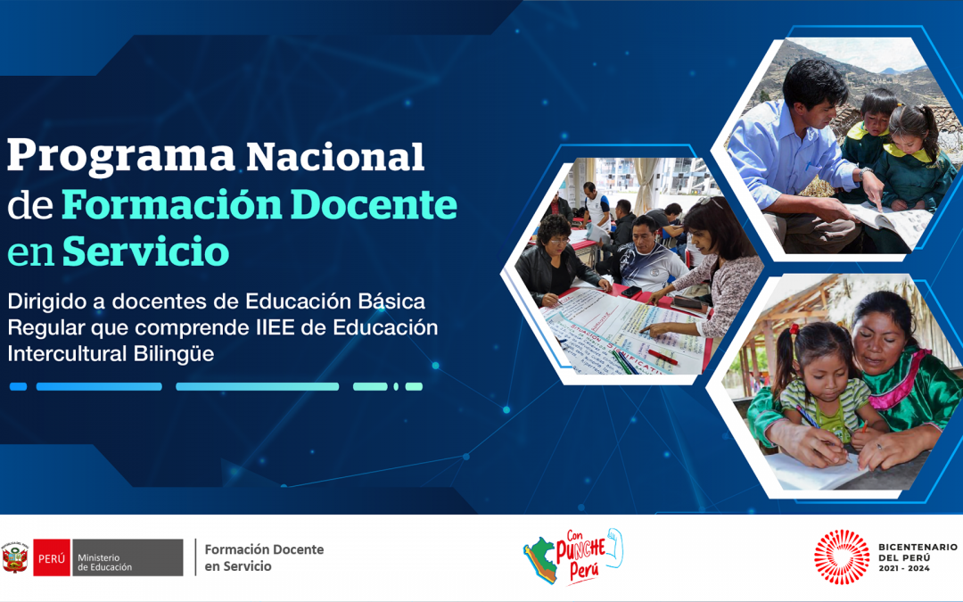 Minedu lanza convocatoria para participar en el programa nacional de formación docente en servicio