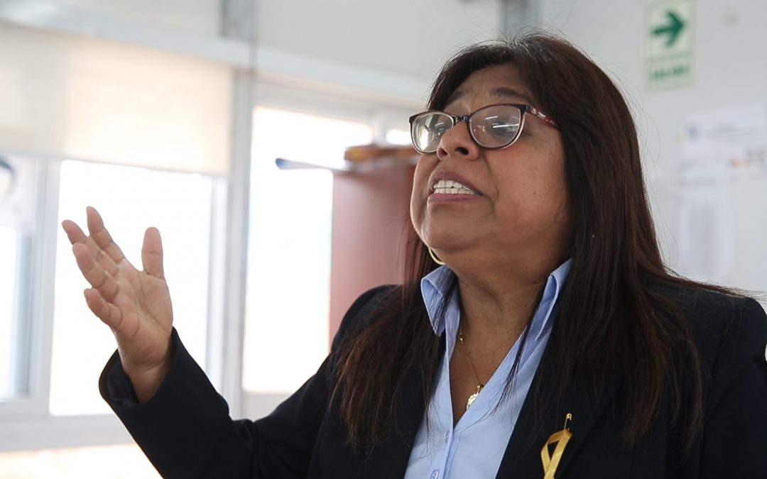 Maestra limeña Patricia Castilla es condecorada con las palmas magisteriales