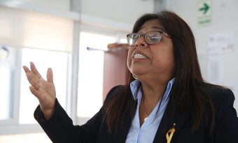 Maestra limeña Patricia Castilla es condecorada con las palmas magisteriales