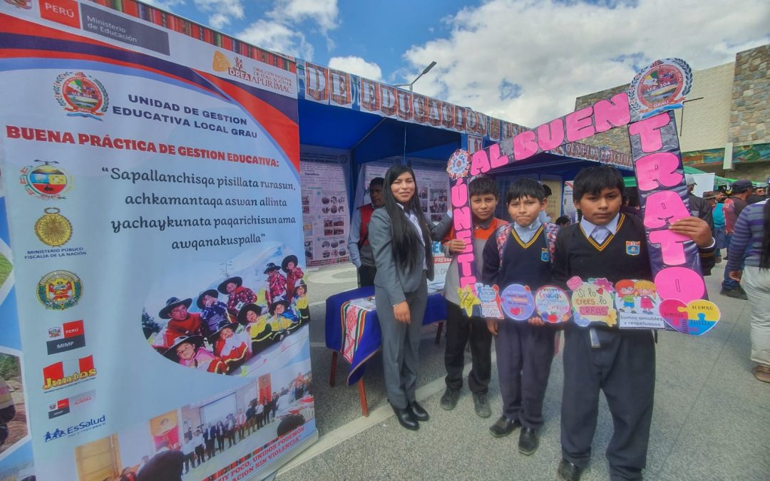 Minedu presenta programas y ofertas educativas en feria de Chuquibambilla, en Apurímac